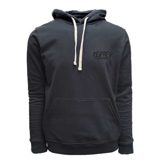 Osprey Organic Fleece Pullover Hoodie: Black Algae