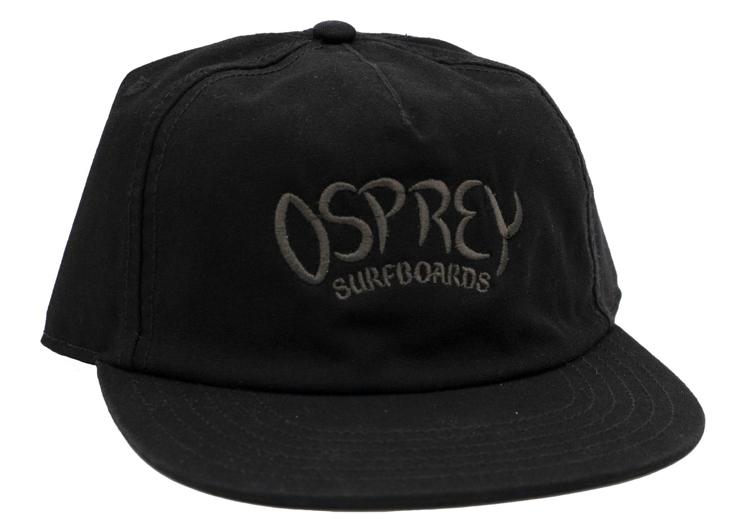 Camp Hat: Black & Smoke Grey