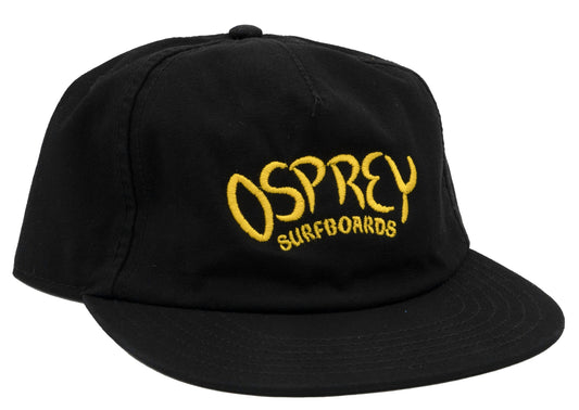 Camp Hat: Black & Yellow